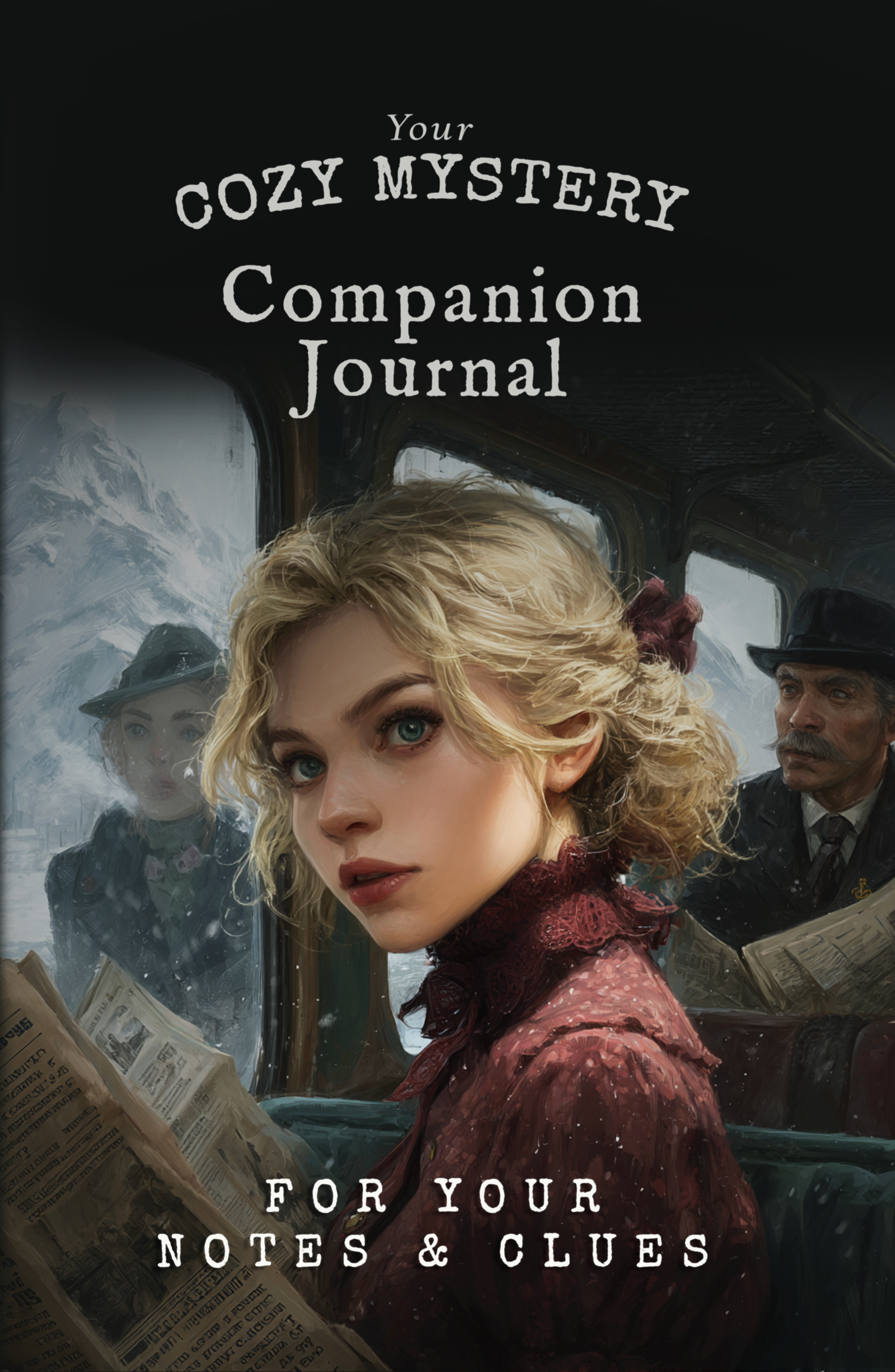 Cozy Mystery Companion Journal cover